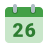 Календарная неделя 26 icon