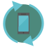 Reload Smartphone icon