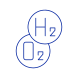 Hydrogen and Oxygen Reaction icon