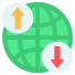 Global Data Transfer icon