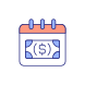 monthly revenue icon