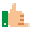 color pixels style 전화 해주세요. icon