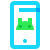 water color style android phone icon