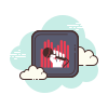 cloud style autorap icon