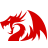 color style dragão vermelho icon