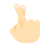 doigts croisés-peau-type-1 icon