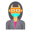 businesswoman icon