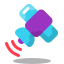 arcade style satellite signal icon