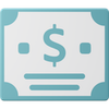 3d sugary style monetary bond certificate icon