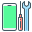 Zwei Smartphones icon