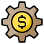 external-setting-currency-phatplus-lineal-color-phatplus icon