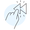 handsy style zurückspulen icon