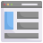 Browser layout icon