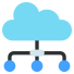 cloud network icon