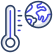 Earth Temperature icon