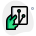 integrierte datei halten icon