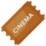 cinema tickets icon