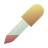 deco color style color dropper icon