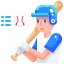 baseball player icon