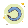 bubbles style zen symbol icon