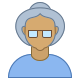 Пожилая женщина тип кожи 5 icon