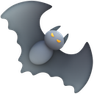 3d fluency style bat icon