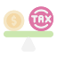 tax balance icon