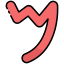 externo-MEM-alfabeto fenício-bearicons-outline-color-bearicons icon