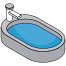 bath shower icon