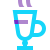 water color style coffee cup icon