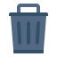 trash bin icon