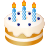 生日蛋糕表情符号 icon