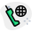 Making long distance international call from old cellular device icon
