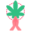 Foglia di Marijuana icon