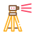 geodetic measuring equipment icon