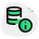 Secured network database with internal specification info icon