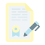 Sign Paper icon