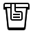 badges style urine collection icon
