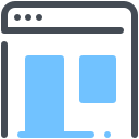 página inicial do navegador icon