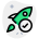 Rocket launch all quality per check qualified icon
