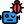 Bug in a robotic programming resolve with a patch isolated on a white background icon