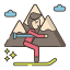 skiing icon