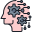 外部大脑人工智能-kmg-设计-轮廓-颜色-kmg-设计 icon