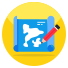 external-Map-Sketching-mappe-e-navigazione-icone-piatte-vettorialilab icon