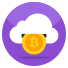 Cloud Bitcoin icon
