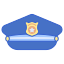 police hat icon