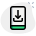 descarga externa de contenido desde internet al teléfono móvil carga verde tal revivo icon