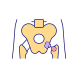 hip implant icon