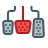 color style brake pedal icon