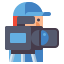 external-camera-operator-video-produktion-flaticons-flat-flat-icons icon